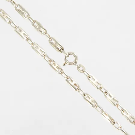 Kedja Bönlänksliknande, 62cm, bredd: 4mm, silver 925/1000 Vikt: 21,7 g