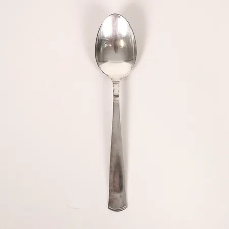 Bordssked, modell Rosenholm, GAB, Stockholm år 1958, längd: 182 mm, silver. Vikt: 41,2 g