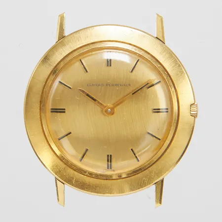 Herrur Girard-Perregaus, 18K, manuell, 31,9mm, boettnr: 8708V, repigt glas, inga tillbehör, bruttovikt: 17,7g