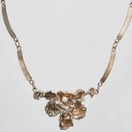 Collier, 42,3cm, GUK, Göteborg, 1981, Silver 925 Vikt: 36,6 g