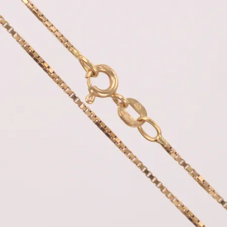 Kedja Venezia, längd 51cm, bredd 1mm, 18K  Vikt: 3,7 g