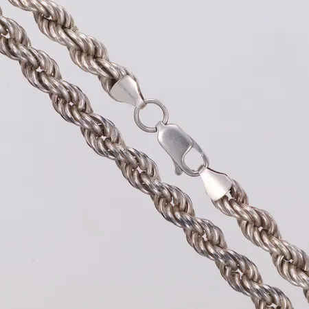 Kedja Cordell, längd 62,5cm, bredd 7mm, ihålig, silver 925/1000 Vikt: 38,3 g