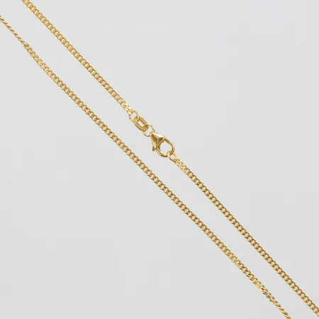 Kedja Pansar, längd ca 49,5cm, bredd 1,5mm, 9K Vikt: 4,2 g