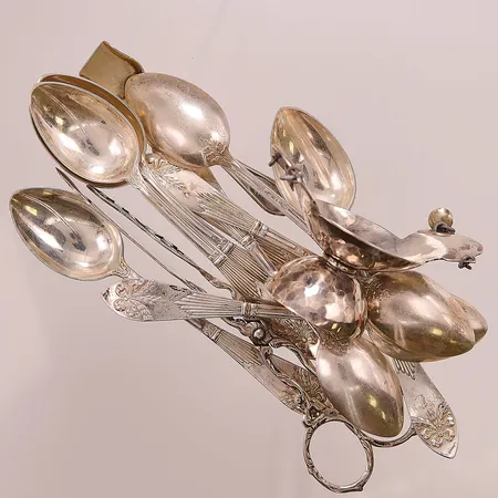 Diverse Silver, graverat, S830/1000, 173,9g.