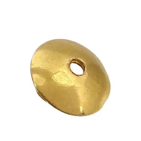 Plopp, 18K guld, en enkel, bucklor Vikt: 0,5 g