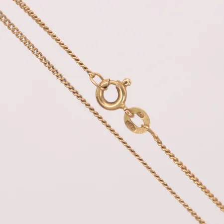 Kedja, Pansar, 44cm, bredd 1,2mm, 18K Vikt: 2,9 g