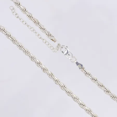 Halskedja Cordell, 50-56cm, bredd 4mm, silver 925/1000 Vikt: 31,4 g