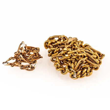 Diverse defekt guld. 20,5g i 18K & 3,0g i 14K