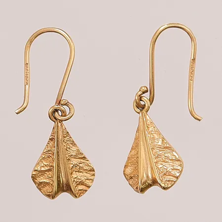 Örhängen, 25mm, krokar, 18K, 1,8g.