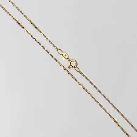 Kedja Venezia, längd 45cm, bredd ca 1mm, 18K Vikt: 3,8 g