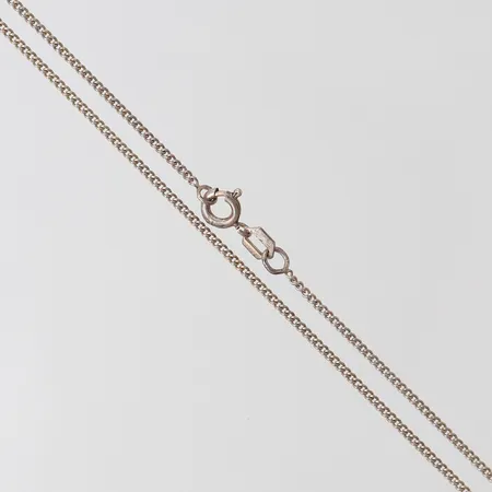 Kedja Pansar, längd 40cm, bredd 1,4mm, silver 925/1000.  Vikt: 2,2 g