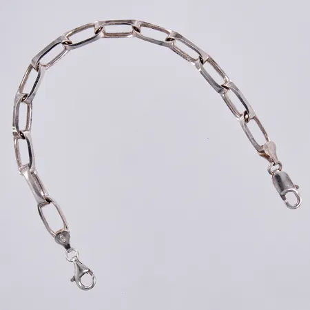 Armband, längd: ca 21cm, bredd: ca 2-7mm, silver, 925/1000 Vikt: 19,5 g