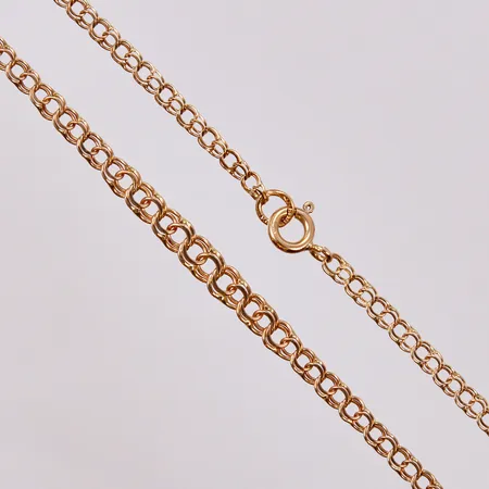 Collier doserad Bismarck, längd: ca 42,5g bredd: ca 3-5mm, NSE, 18K 
