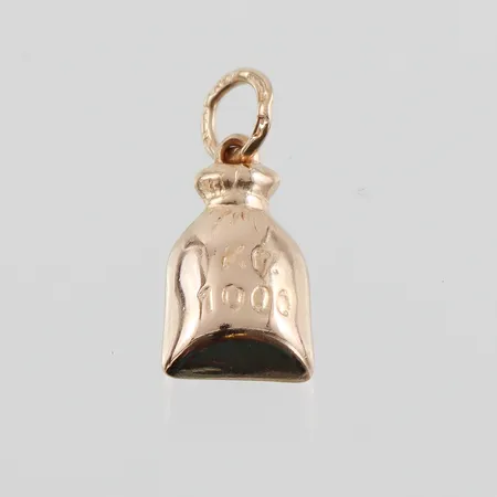 Berlock " Pengapung 1000kr", höjd 10mm, 18k Vikt: 0,5 g