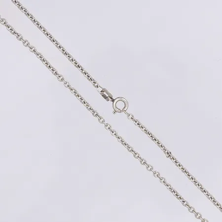 Halskedja, 70cm, bredd 2,5mm, silver 830/1000 Vikt: 8,2 g