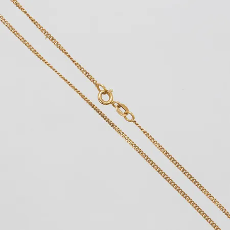 Kedja Pansar, längd ca 50,5cm, bredd 1,5mm, Balestra, 18K Vikt: 4,8 g