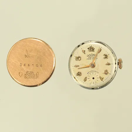 Damur (defekt, trasigt) 18K i bakboett, 1g 