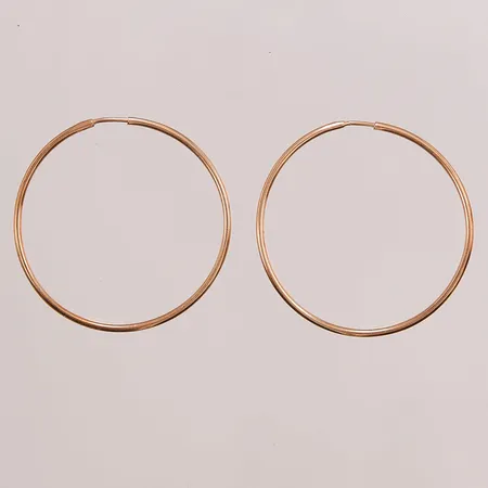 Örhängen, Ø40mm, 14K, 3,7g.