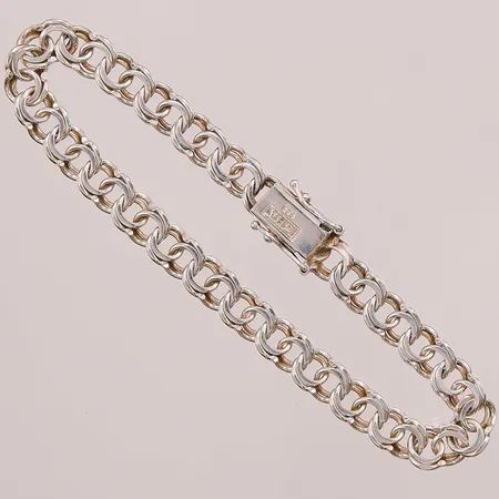Armband, Bismarck, Silver GHA S925/1000, 19cm, bredd 6,7mm, 11,0g.