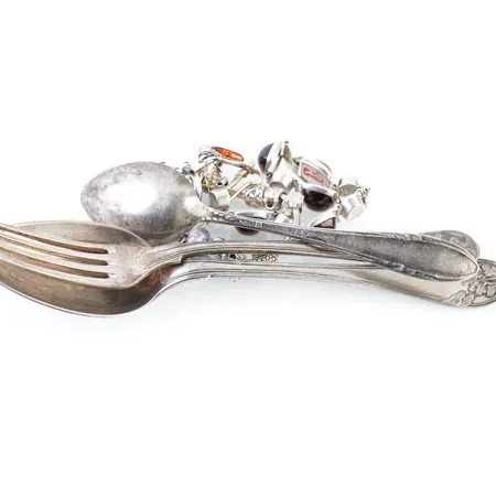 Diverse silver Vikt: 280 g