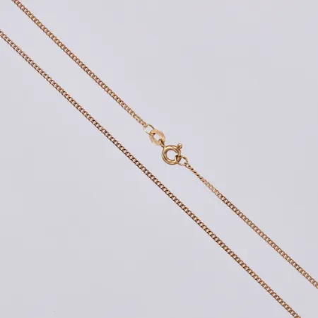 Kedja Pansar längd ca 64,5cm, bredd ca 1mm, 18K Vikt: 4,6 g