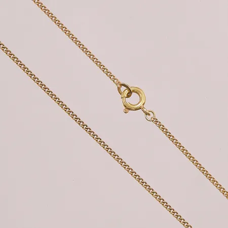 Halskedja, Pansar 46cm, bredd 1,3mm, 18K, 3,8g.