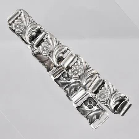 Armband, 18cm, bredd 14mm, silver 830/1000 Vikt: 26,1 g