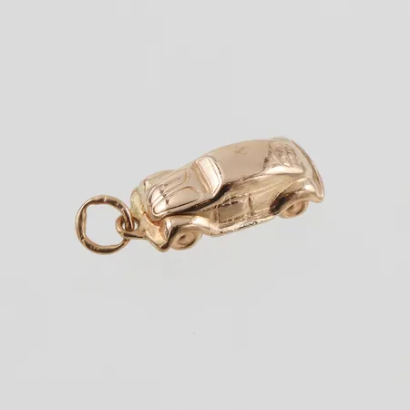 Berlock " VW Bubbla", längd 15mm, 18k Vikt: 1,1 g
