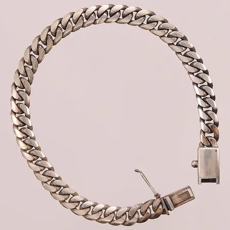 Armband, Pansar, 21cm, bredd:6,35mm, Silver S925/1000, 28g.