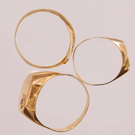 Diverse guld, defekter, 18K, 7,2g.