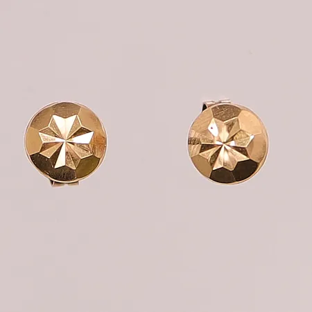 Örknappar, Ø5,8mm, stift, 18K, 0,5g.