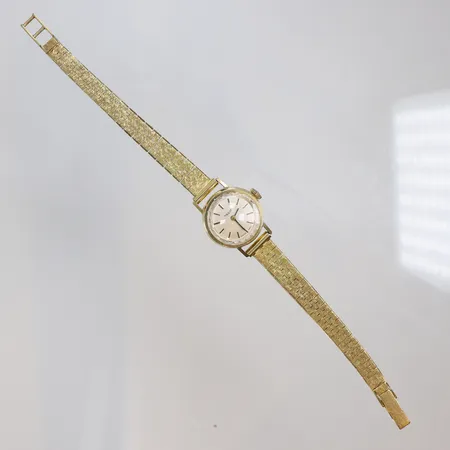 Damur Tissot 18K Ø19mm, manuell uppdragning, längd 17,5cm, helguld, 1960/70-tal, bruttovikt 29,5g 