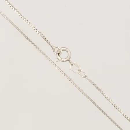 Kedja Venezia, längd 41cm, bredd 1mm, 835/1000 silver  Vikt: 2,3 g