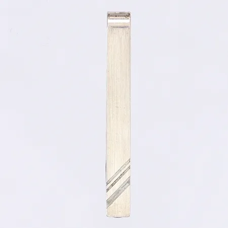 Slipsnål, längd 45mm, bredd 5mm, silver 925/1000 Vikt: 4,8 g