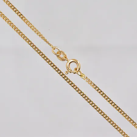 Kedja Pansar, 60cm, bredd 1,7mm, UnoAErre, 18K Vikt: 7 g