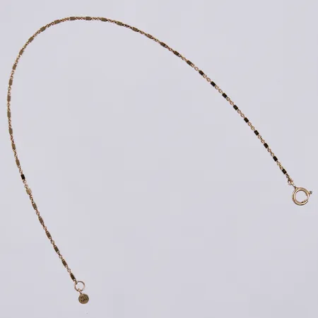 Armband, längd: ca 19,8cm, bredd: ca 1mm, förgyllt silver, 925/1000 Vikt: 1,1 g