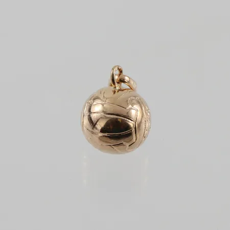 Berlock " Boll ", Ø 10mm, 18k Vikt: 1 g