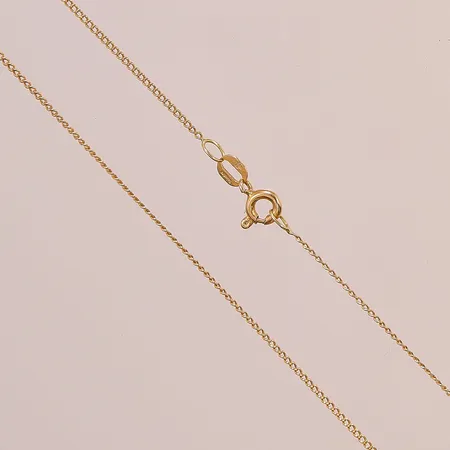Halskedja, Pansar, Balestra, 55,5cm, 18K 2,0g.