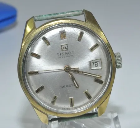   Tissot Visodate seastar med box stål armband Ø  33,6 mm. Vikt: 28,5 g