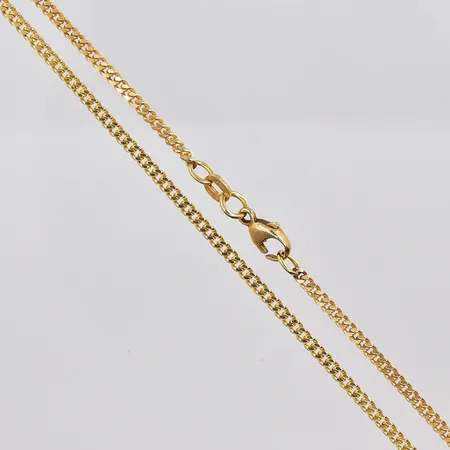 Kedja Pansar, 82cm, bredd 2mm, Balestra, 18K Vikt: 12,3 g