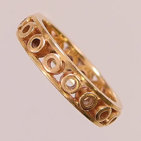 Ring, graverad, 18K 4,4g.