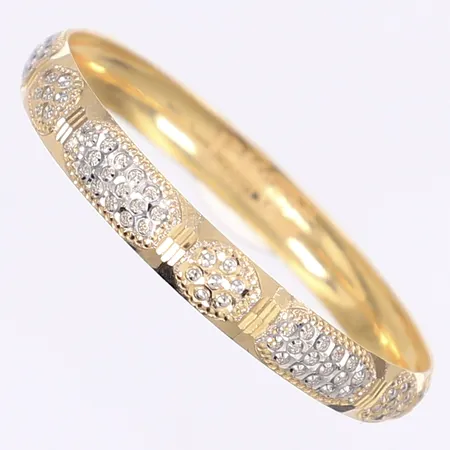 Armring för barn, Ø45mm, bredd 6mm, 18K Vikt: 3 g