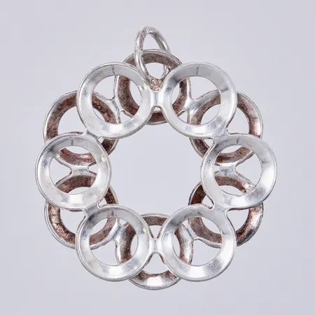 Hänge, Salovaara, Finland, Ø ca 2,2cm, 925/1000 silver  Vikt: 1,7 g
