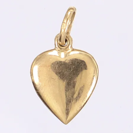 Hänge hjärta, 22x12mm, 18K Vikt: 1,1 g