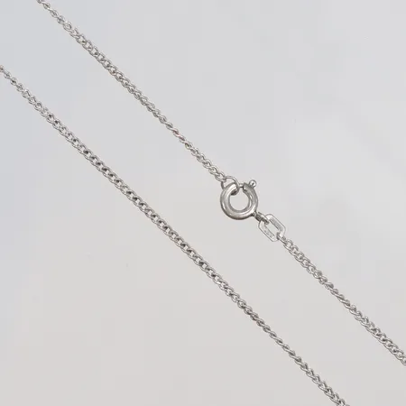 Kedja Pansar 42cm bredd 1mm silver 835/1000  Vikt: 2 g