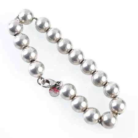 Armband, silver, Tiffany & Co, 19cm, Ø10mm Vikt: 17,4 g