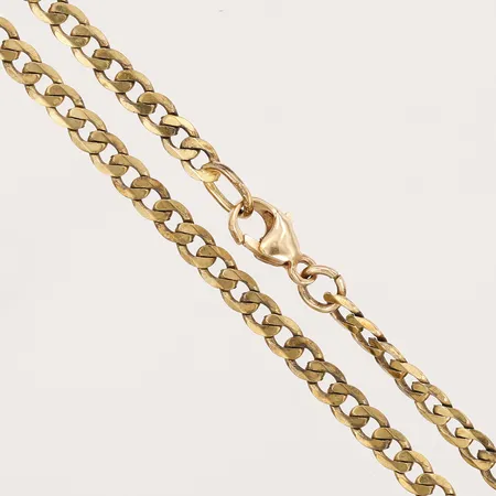 Kedja Pansar, längd 41,5cm, bredd 3mm, 8K  Vikt: 5,8 g