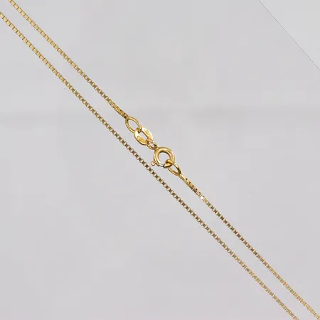 Kedja Venezia, 45,5cm, bredd 1mm, Balestra, 18K Vikt: 3,6 g