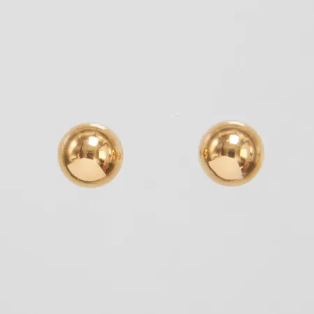 Ett par örhängen, Ø 7,8mm, 18K Vikt: 0,9 g