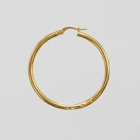 Udda örhänge, Ø 33mm, 2,5mm, 18K Vikt: 1,6 g